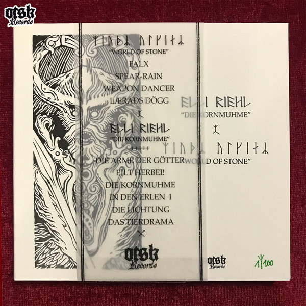 ELLI RIEHL "Die Kornmuhme" ://: MJÖÐR YLGJAR "World of Stone" 2CD-DIGI-PACK (limited 100)