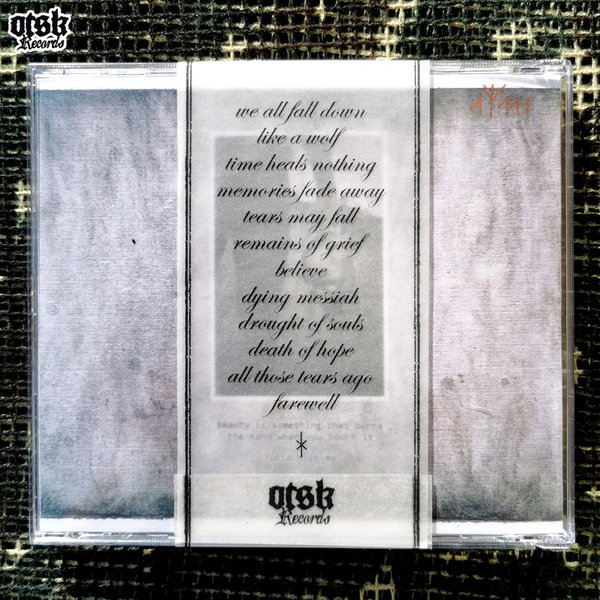 GRAVE of LOVE "All Those Tears Ago" CD (limited 111)