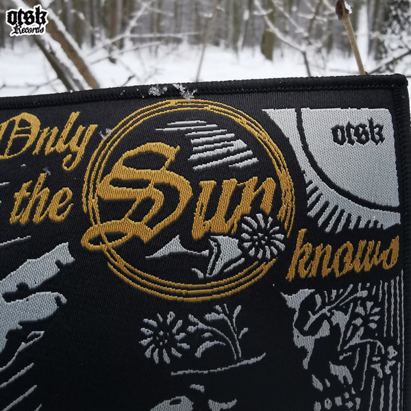 PATCH "ONLY the SUN KNOWS Records" Skull – OLD-GOLD EDITION