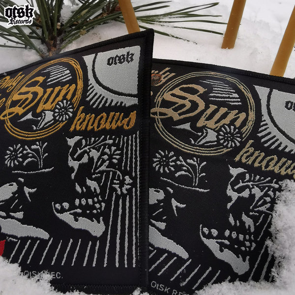 PATCH "ONLY the SUN KNOWS Records" Skull – 2-PATCH BUNDLE